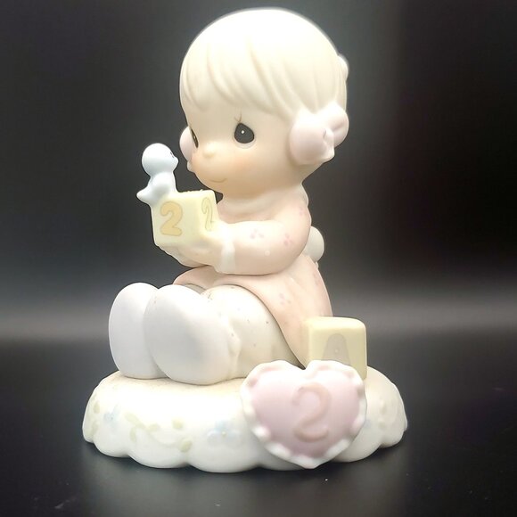 Precious Moments GROWING IN GRACE, AGE TWO Ceramic Collectible Figurine 1994 - Picture 5 of 6